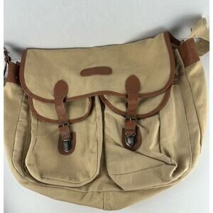 Vintage Time Magazine, Promotional Bag, Tan and Brown